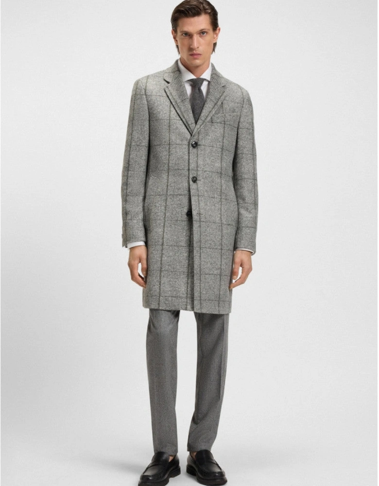 BOSS Black H-Hyde-J-254 Coat 041 Silver