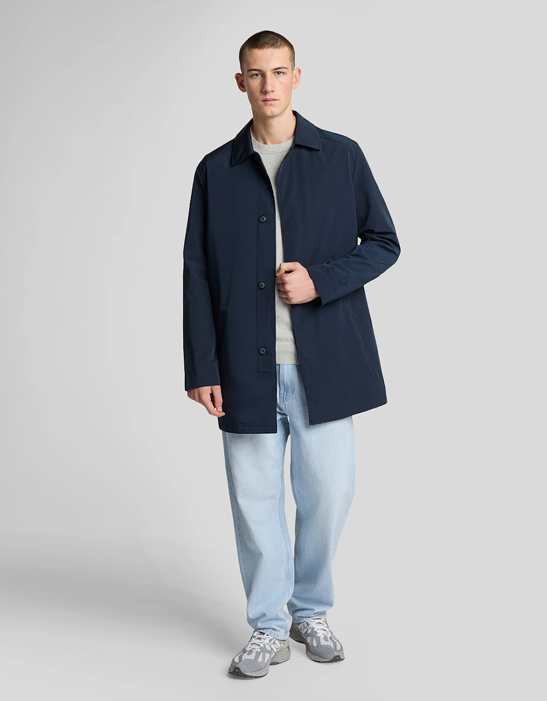 Cotton Merino Crew Neck Jumper
