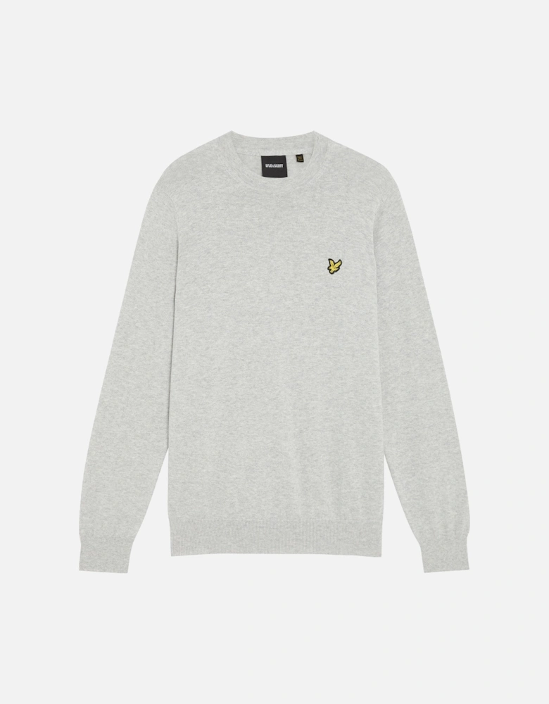 Cotton Merino Crew Neck Jumper
