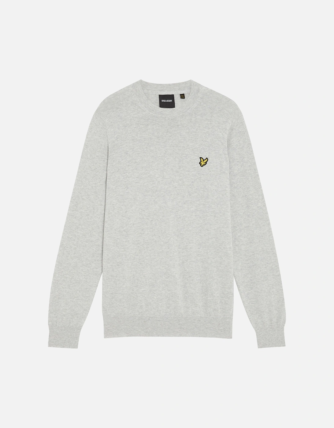 Cotton Merino Crew Neck Jumper