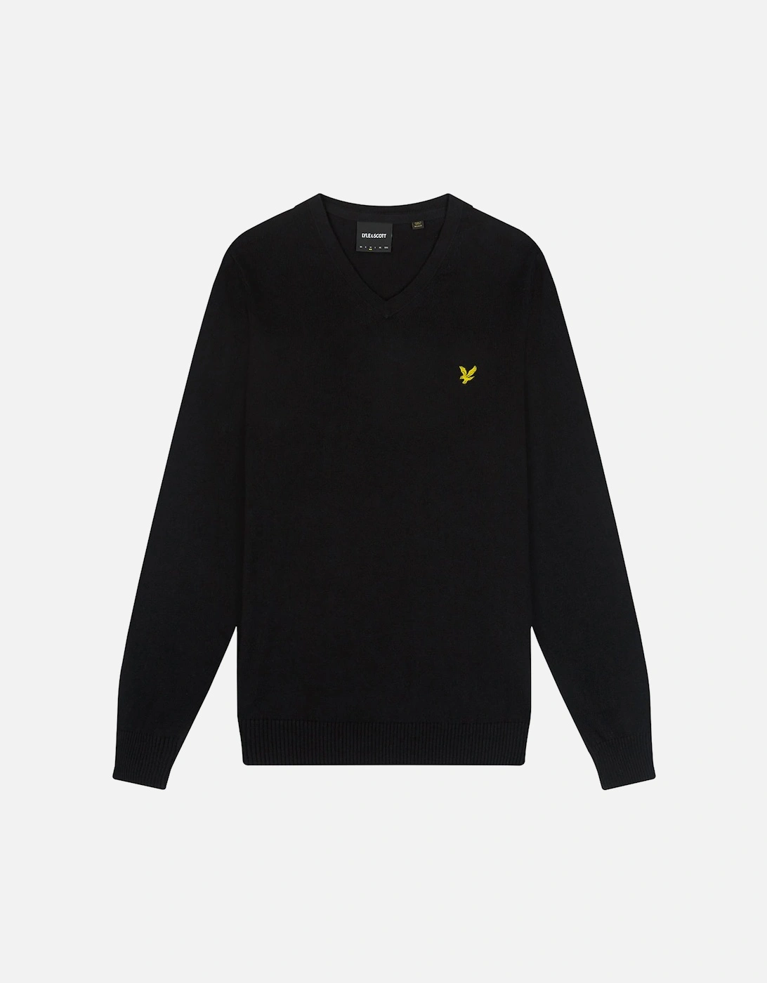 Cotton Merino V Neck Jumper