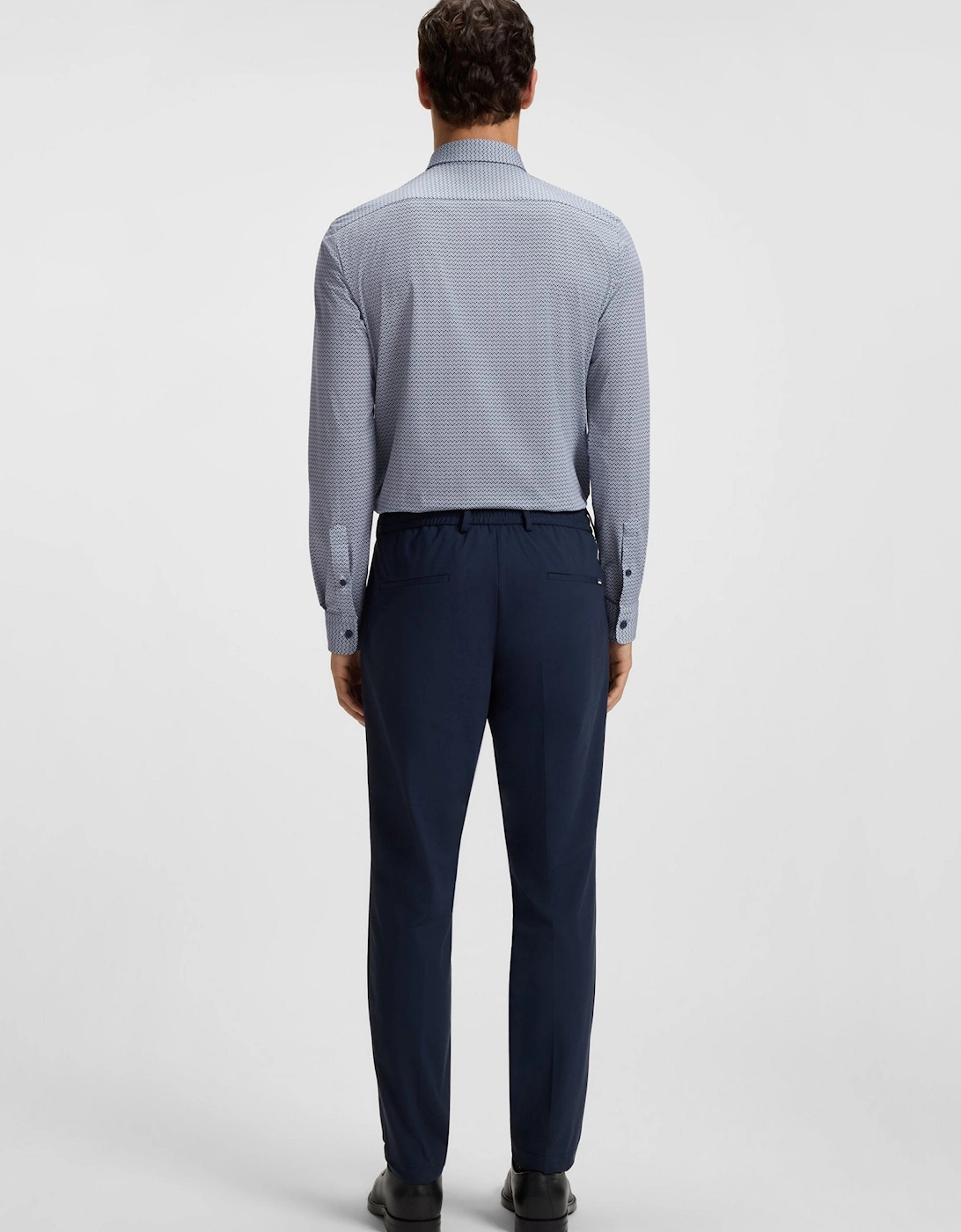 BOSS Black P-ROAN-kent-C1-233 Shirt 404 Dk Blue