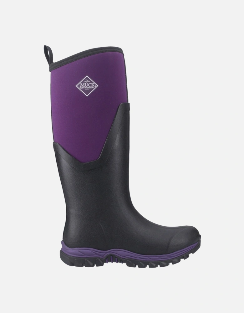 Muck Boots Arctic Sport II Tall Rubber Women's Black/Acai Winter Knee High Boots