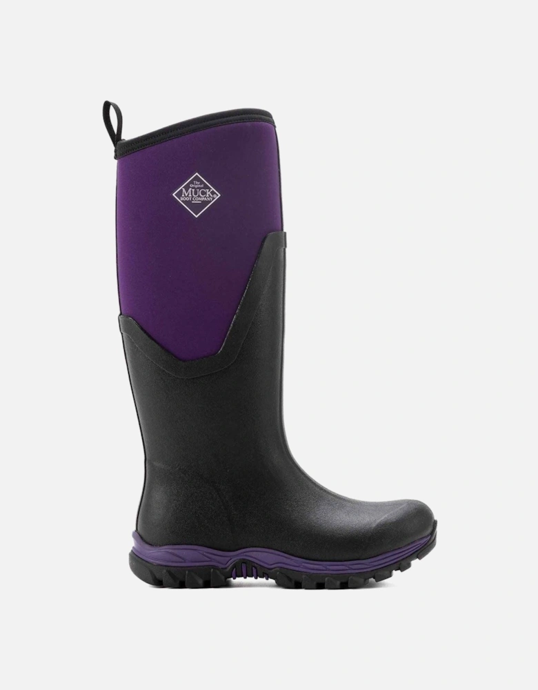 Muck Boots Arctic Sport II Tall Rubber Women's Black/Acai Winter Knee High Boots