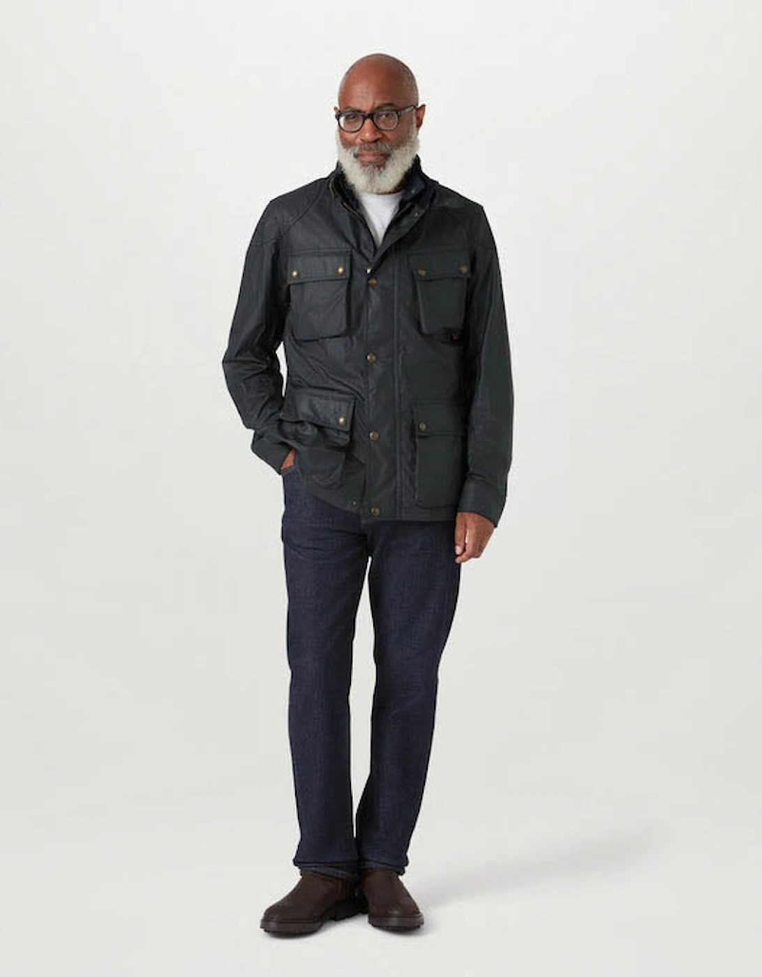 Belstaff Men's Navy Fieldmaster Jacket - Dark  40