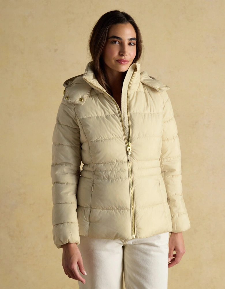 HADLOW Womens Padded Short Coat Neutral