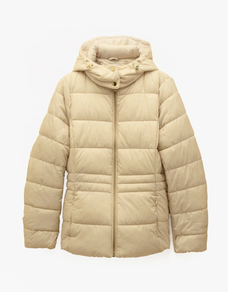 HADLOW Womens Padded Short Coat Neutral