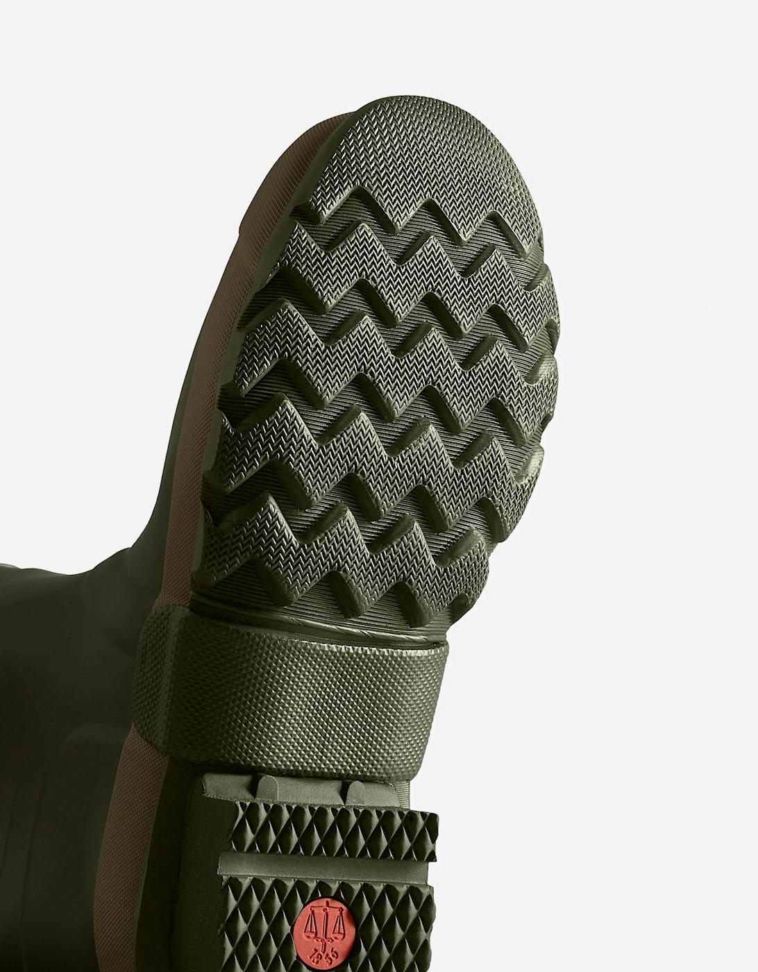 Womens Short Gardener Boot - Dark Olive/Clay