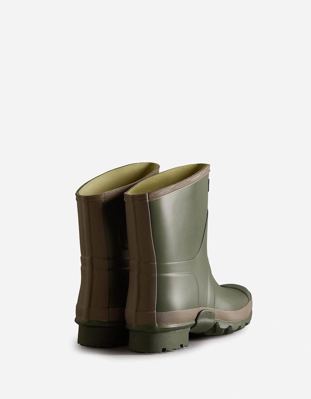 Womens Short Gardener Boot - Dark Olive/Clay