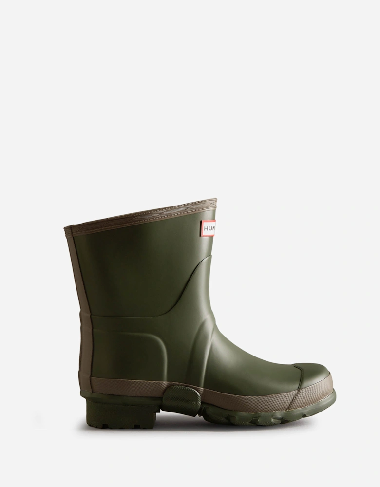 Womens Short Gardener Boot - Dark Olive/Clay