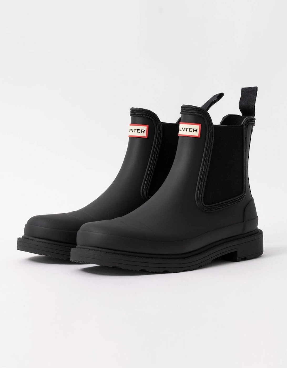 Women's Hunter Commando Womens Chelsea Boot - Black - Size: 8