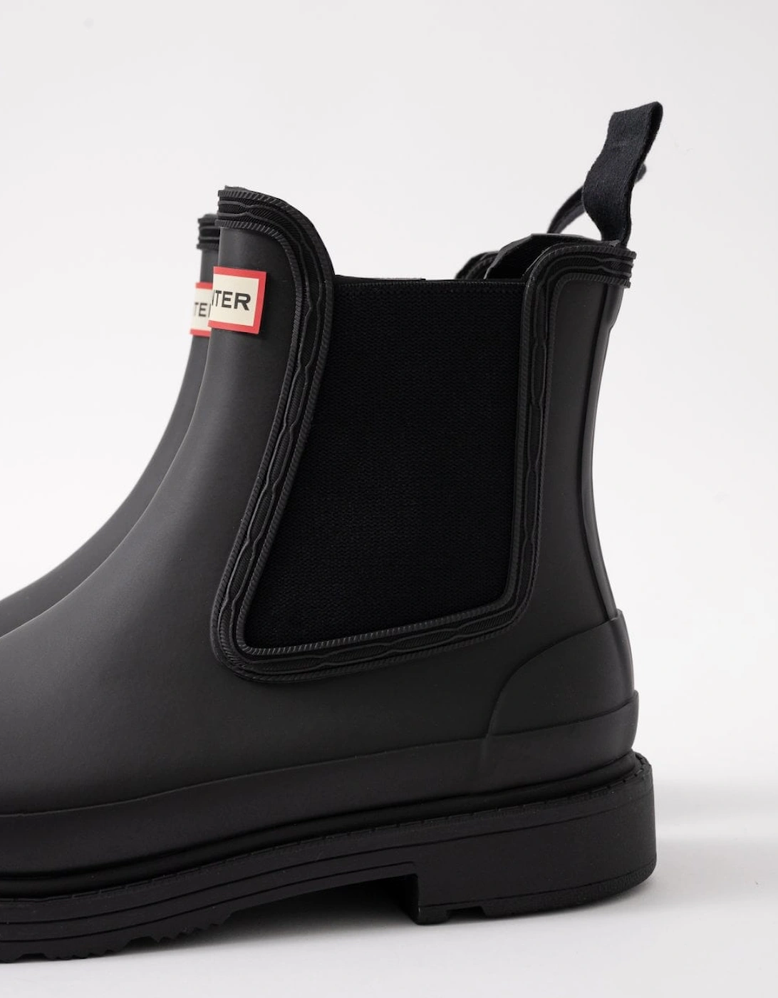 Commando Womens Chelsea Boot - Black