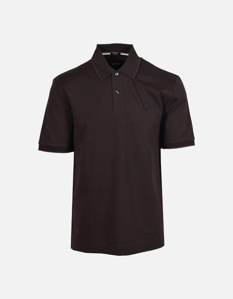 Boss Black Parris Polo Dark Brown