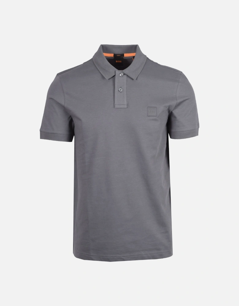 Boss Black Passenger Polo Open Grey