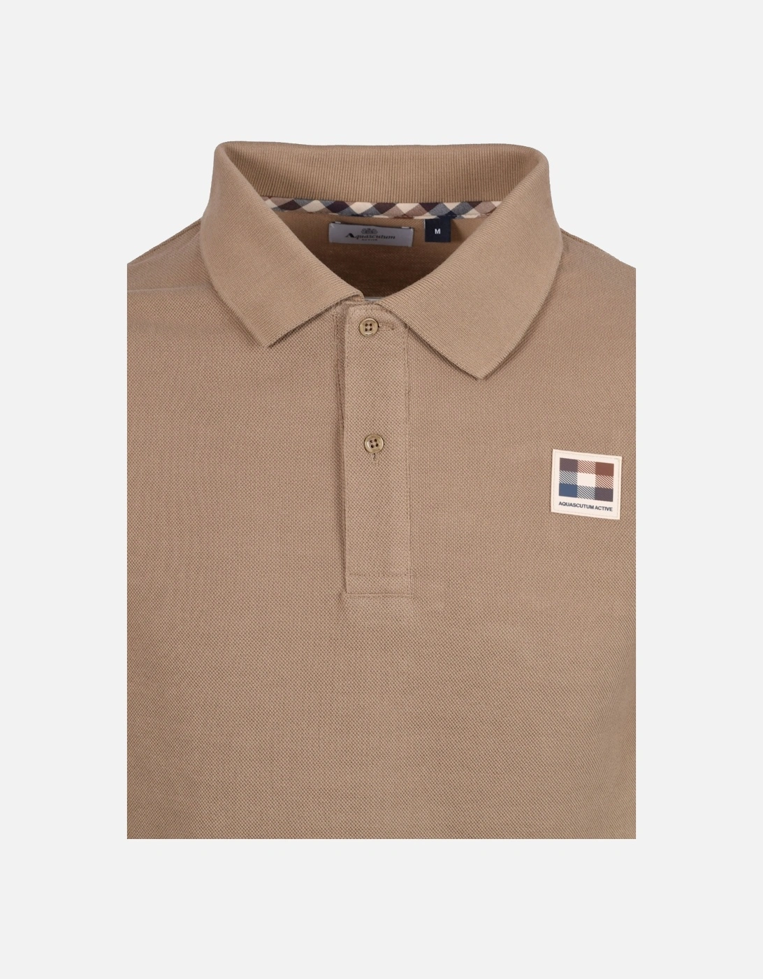 Patch Logo Polo Khaki