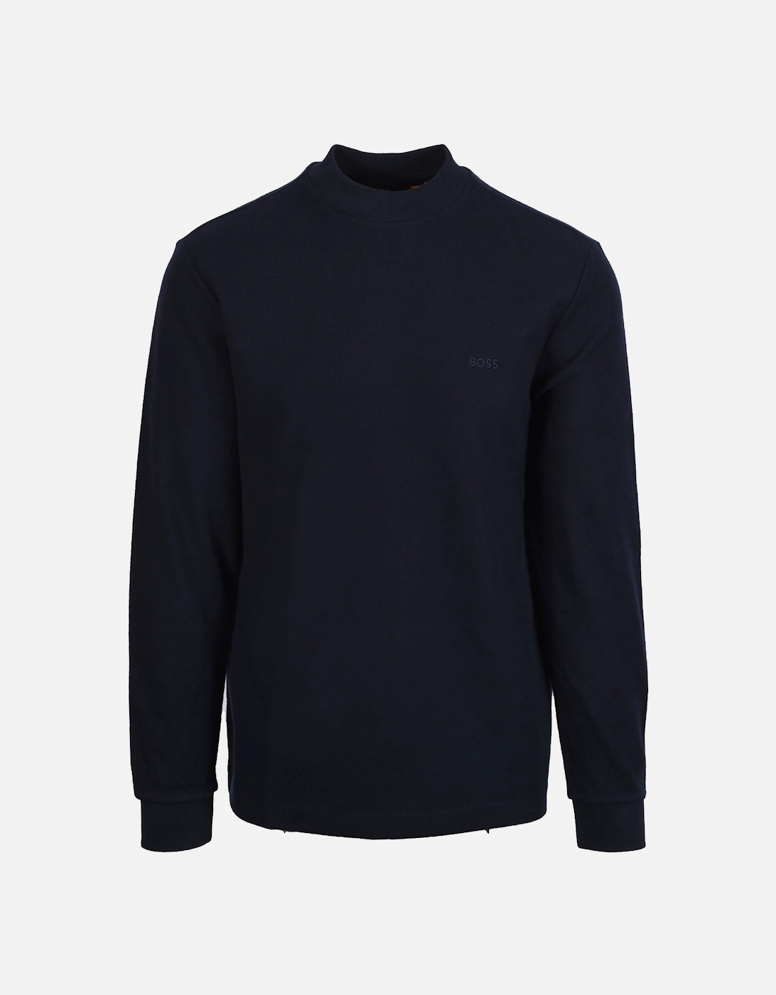 Boss Orange Explorer Long Sleeve T-Shirt Dark Blue, 4 of 3
