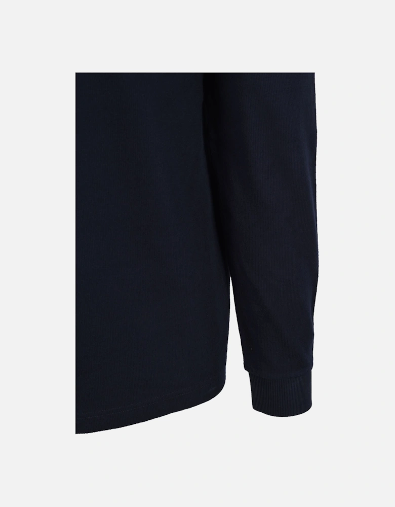 Boss Orange Explorer Long Sleeve T-Shirt Dark Blue