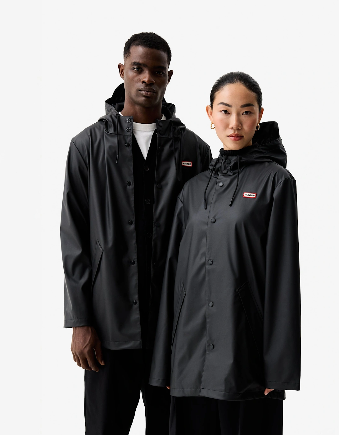 Women's Hunter Jo Unisex Parka - Black - Size: 6