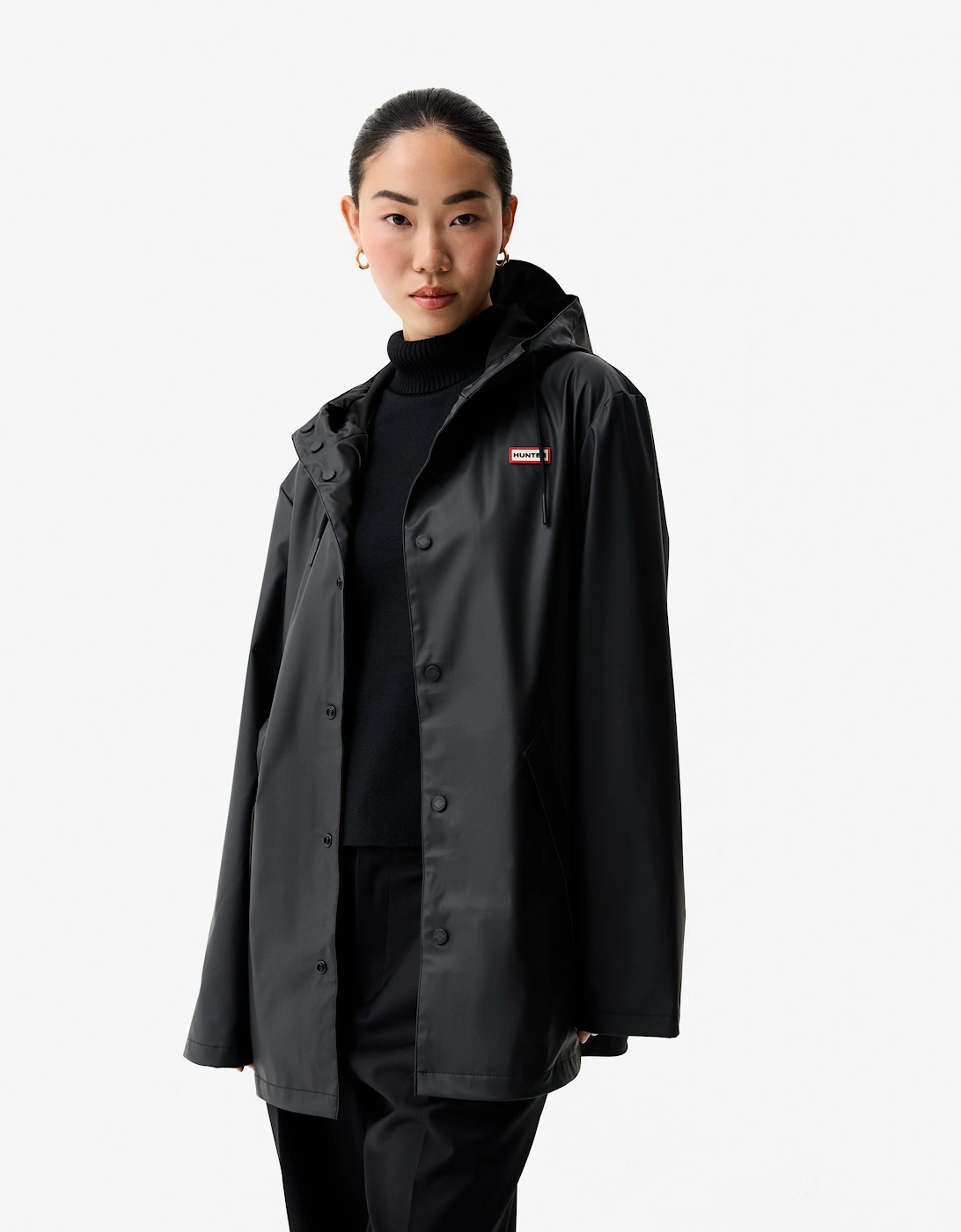 Jo Unisex Parka - Black