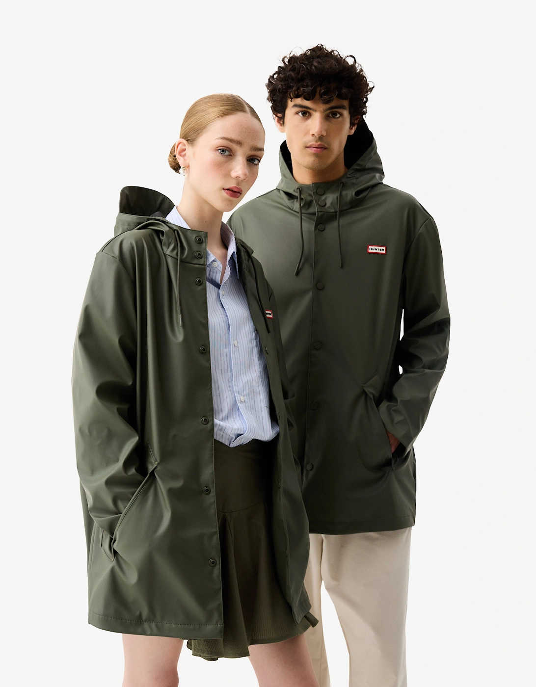 Women's Hunter Jo Unisex Parka - Kambaba - Tan - Size: 12