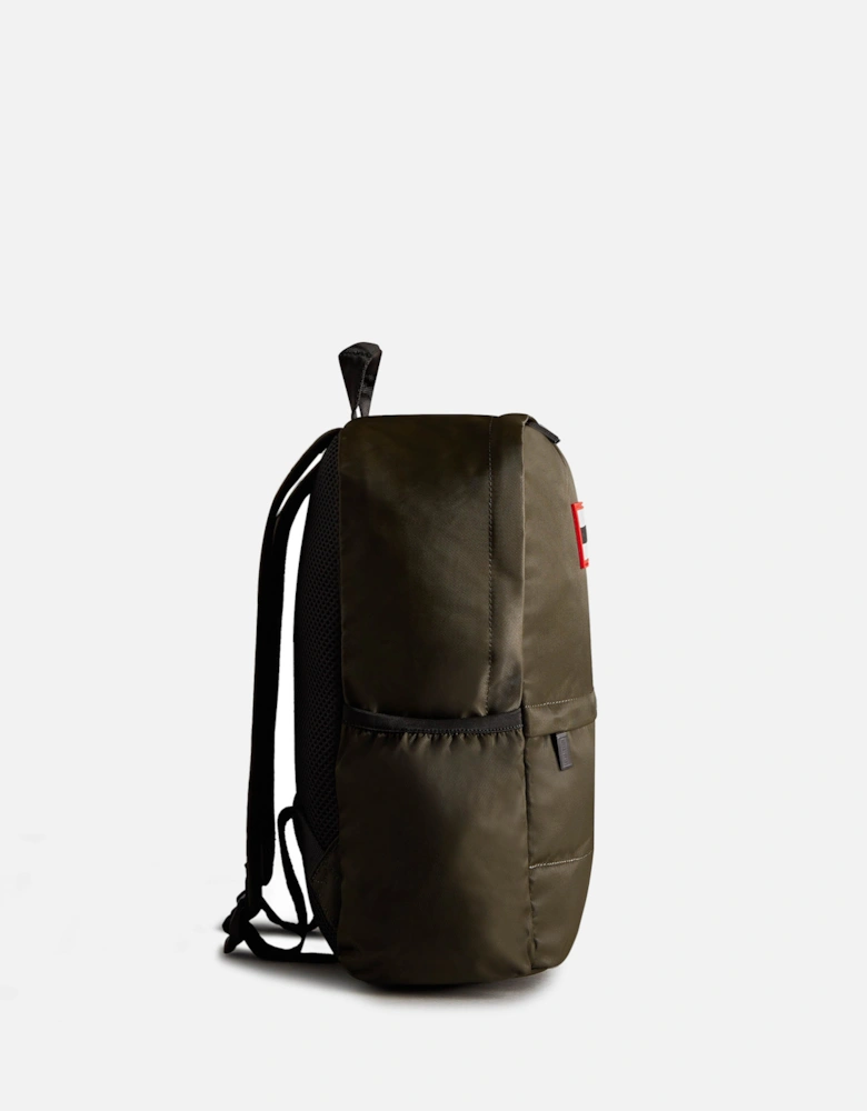 Nylon Backpack Small - Dark Olive