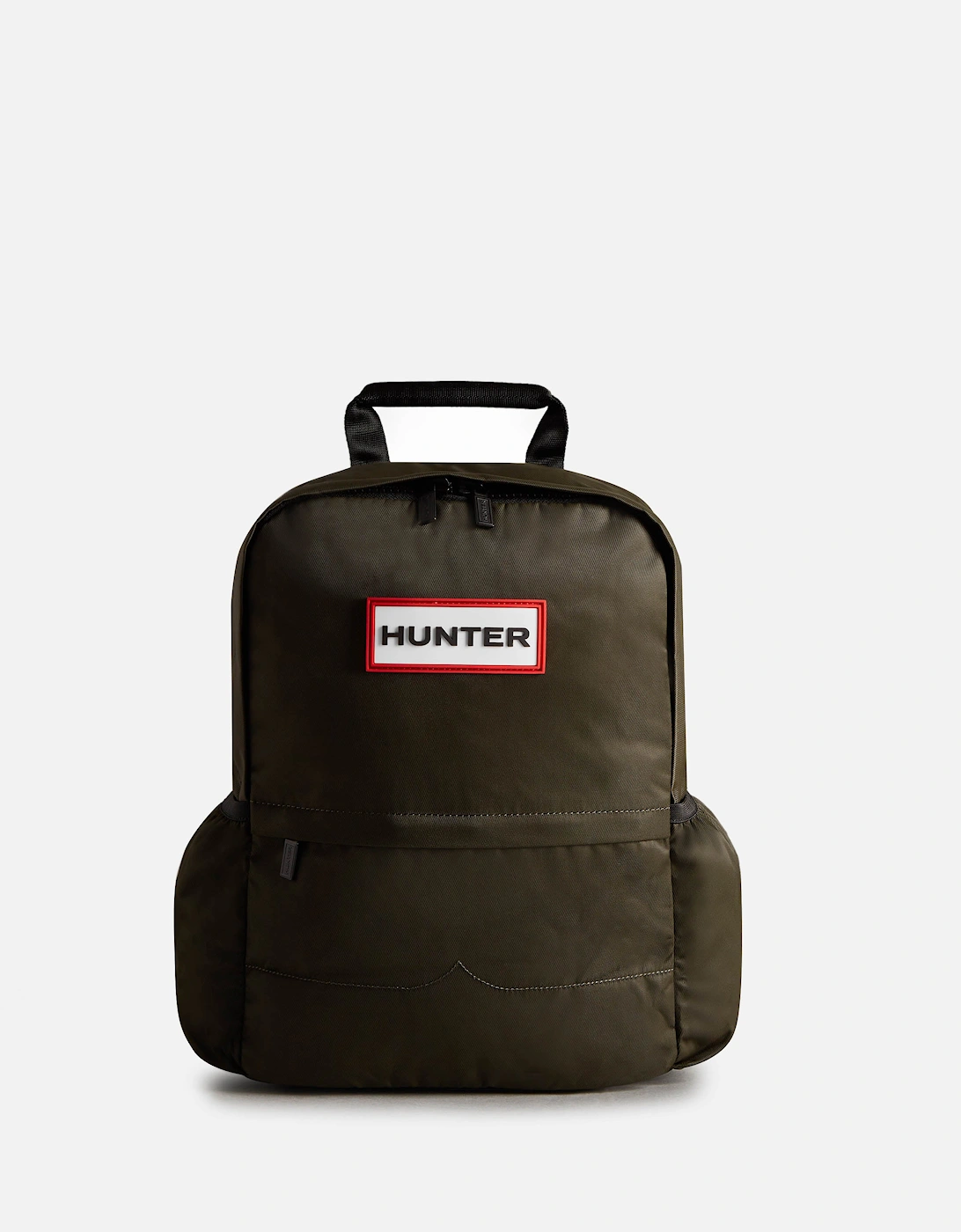 Hunter Nylon Backpack Small - Dark Olive - Green - Size: ONE size