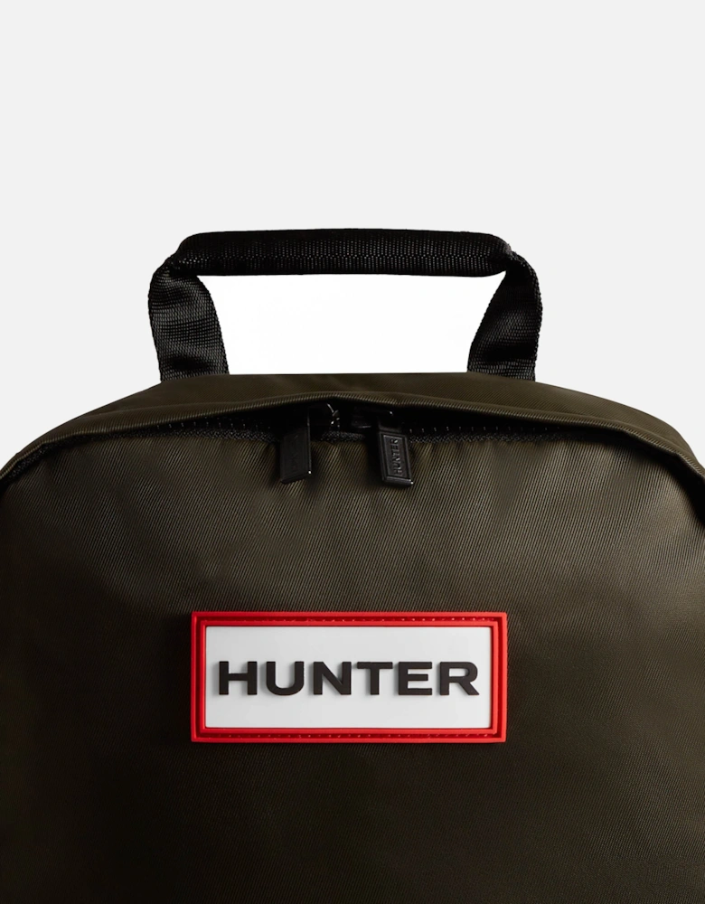 Nylon Backpack Small - Dark Olive