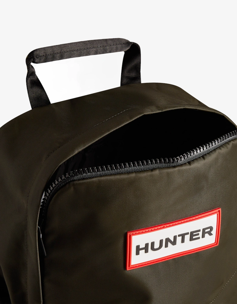 Nylon Backpack Small - Dark Olive