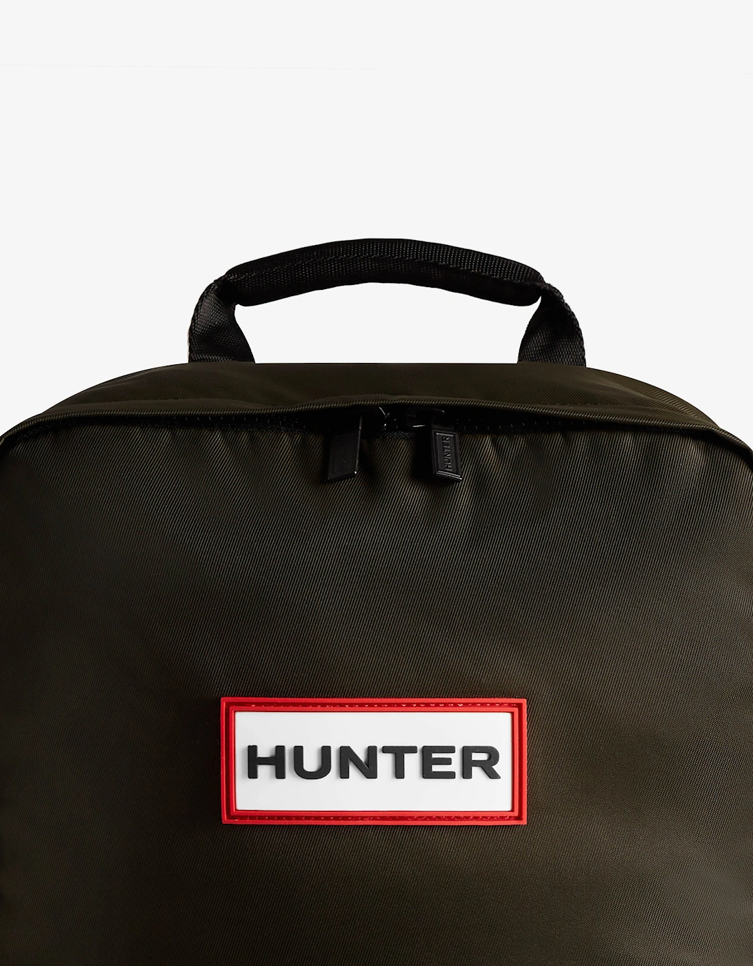 Nylon Large Backpack - Dark Olive