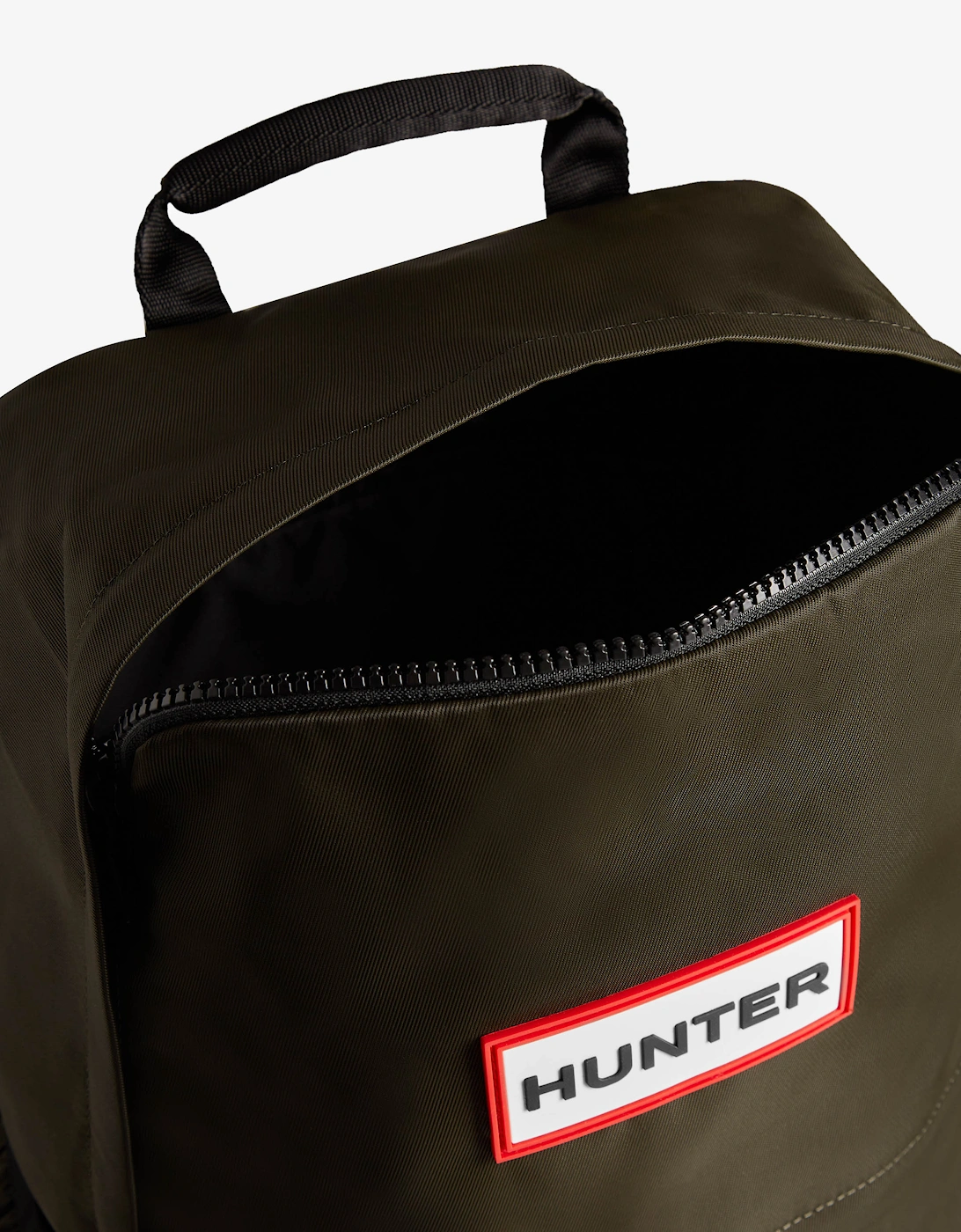 Nylon Large Backpack - Dark Olive