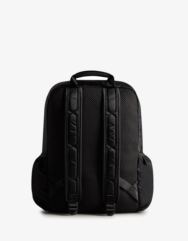 Nylon Large Backpack - Black