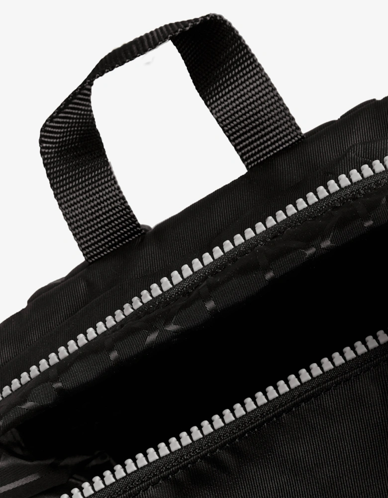 Nylon Mini Topclip Backpack - Black