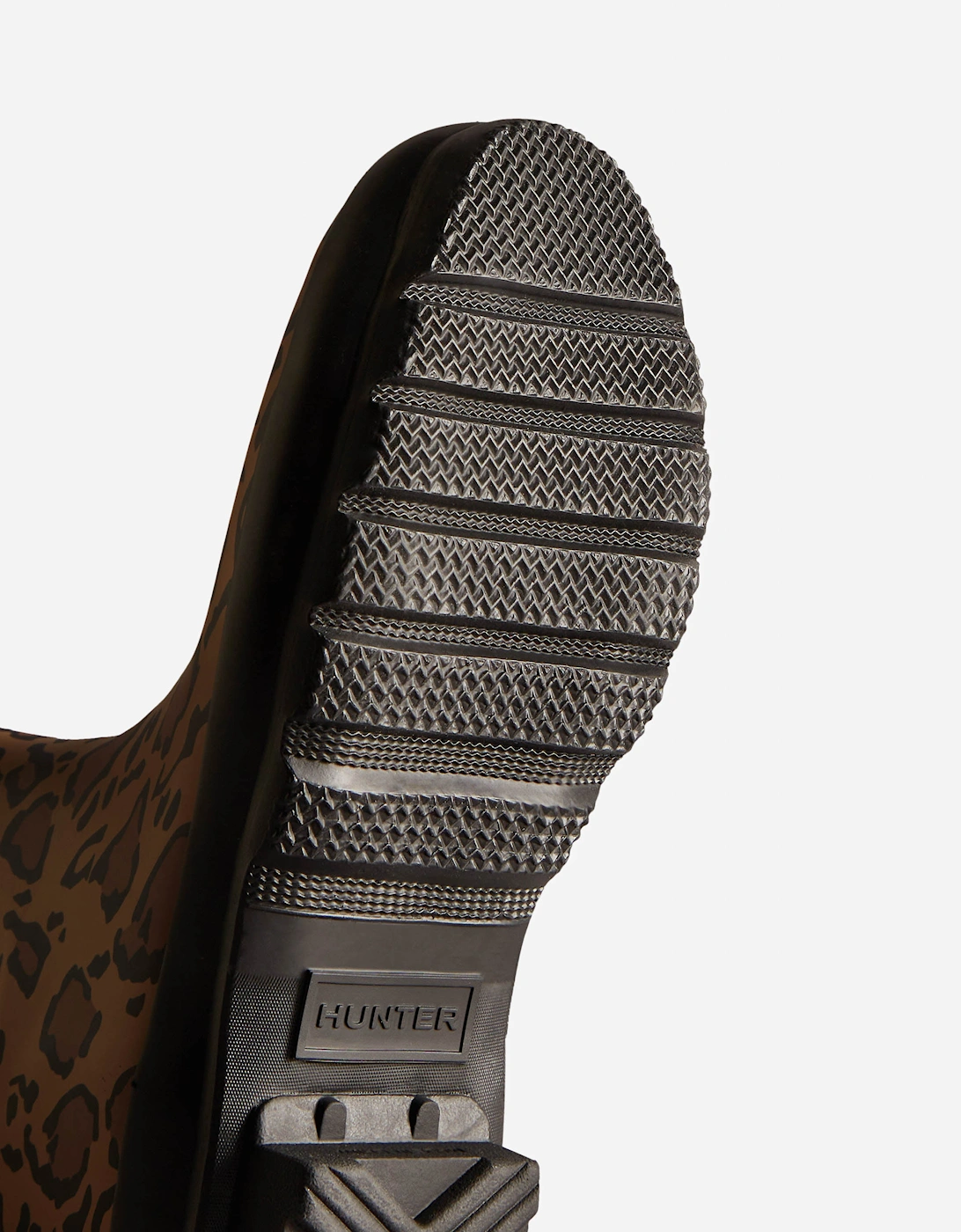 Womens Original Short Leopard Print Boot - Rich Tan/Saddle/Black