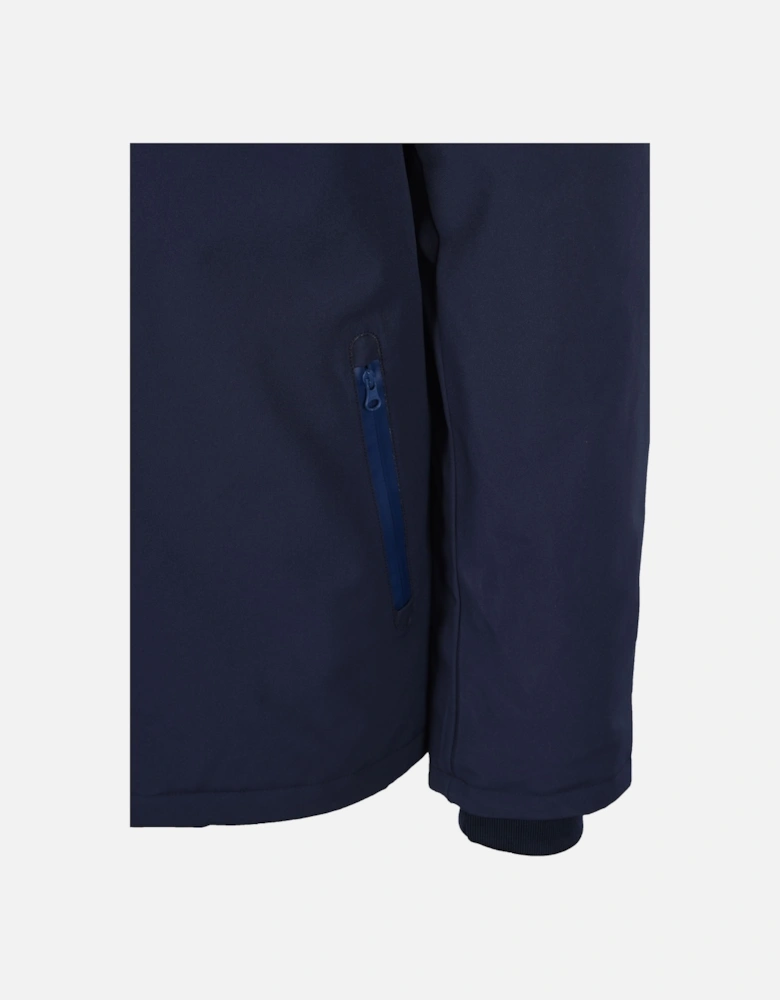 Shell Mid Parka Jacket Navy