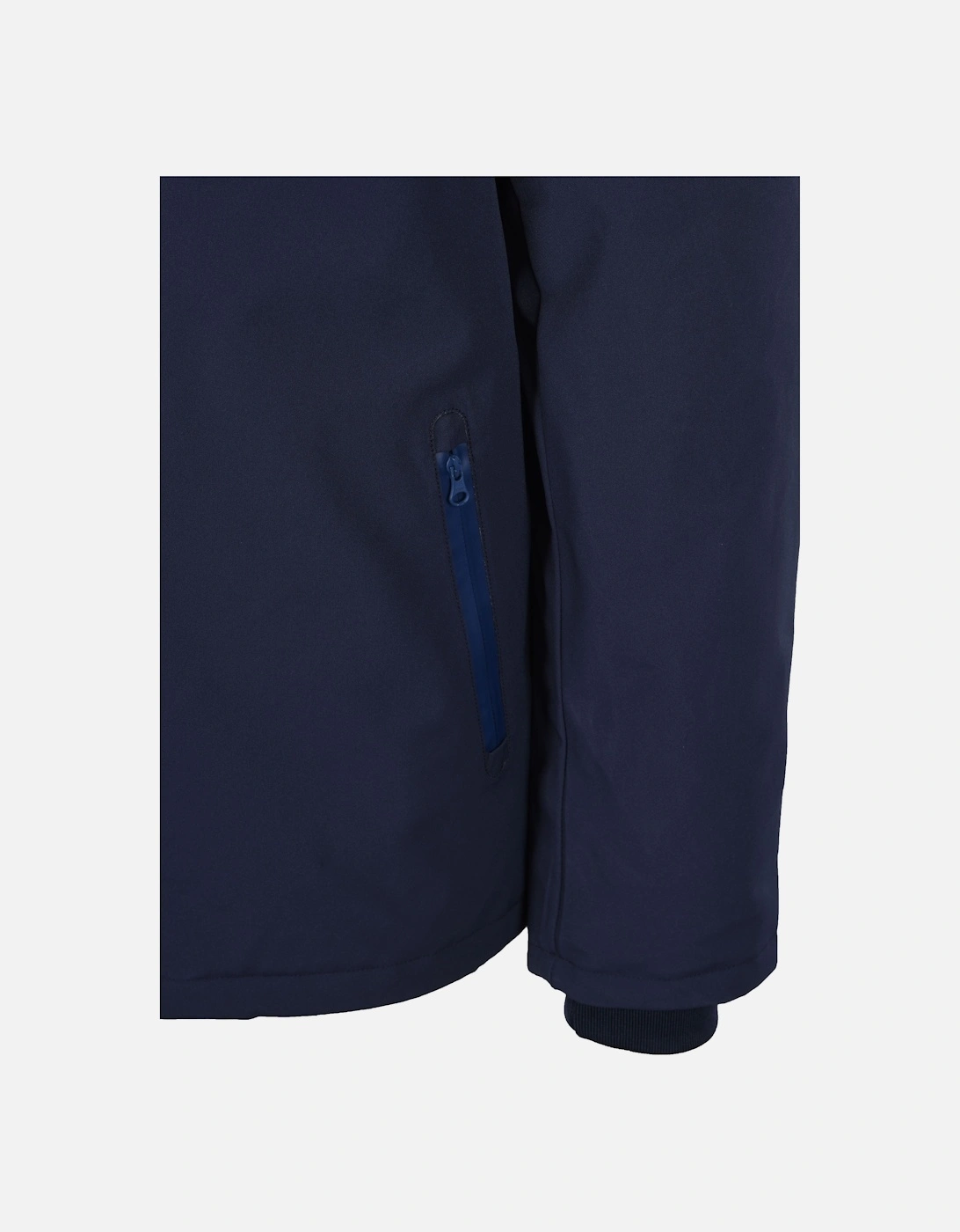 Shell Mid Parka Jacket Navy