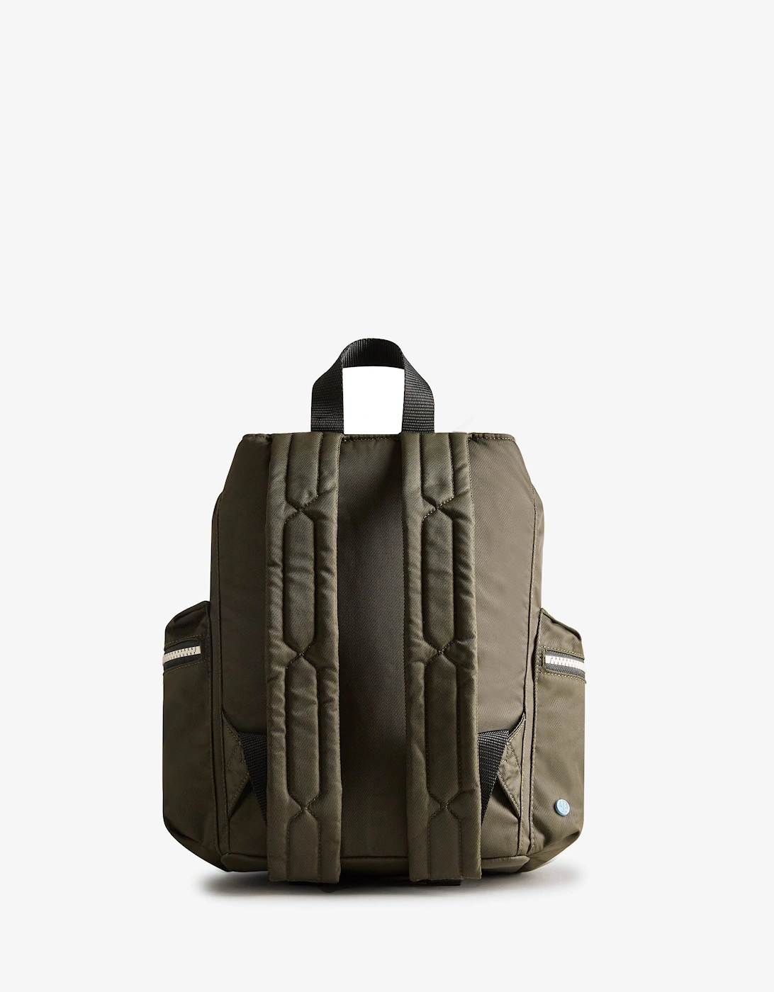 Nylon Mini Topclip Backpack - Dark Olive