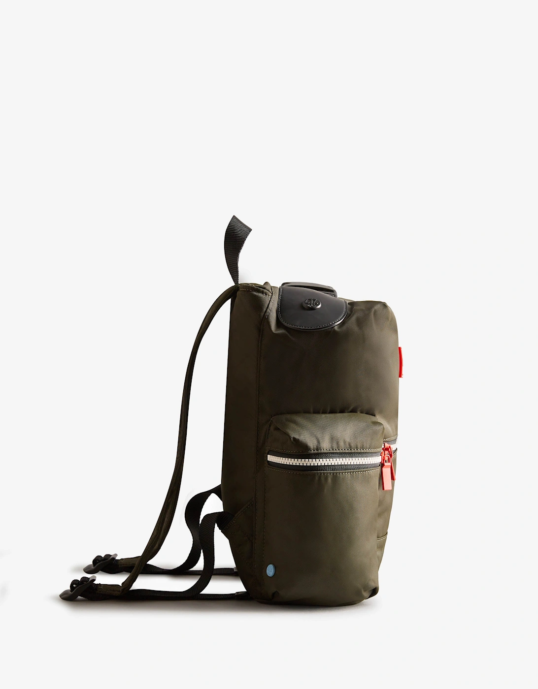 Nylon Mini Topclip Backpack - Dark Olive