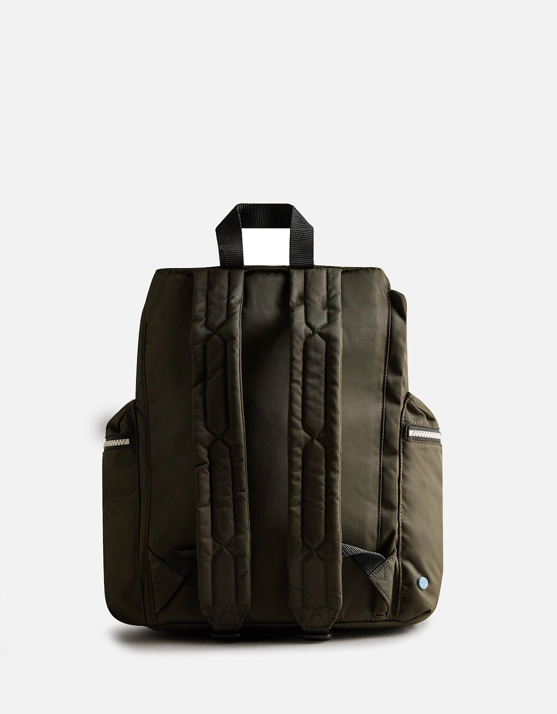 Nylon Large Topclip Backpack - Dark Olive
