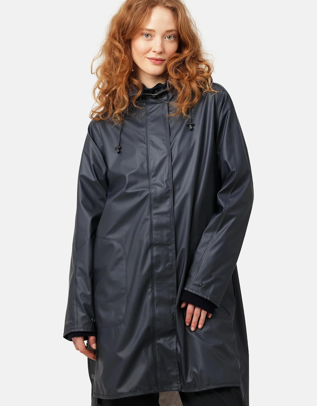 Rain 71 Raincoat in dark indigo