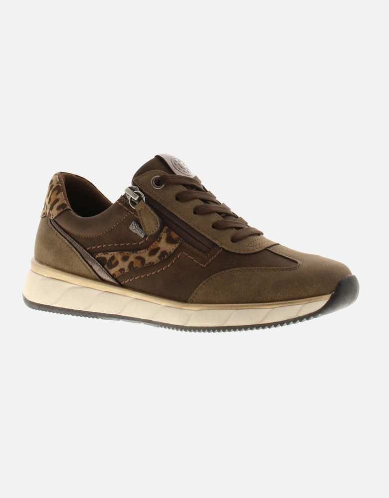 Womens Trainers Reliant Lace Up  brown UK Size