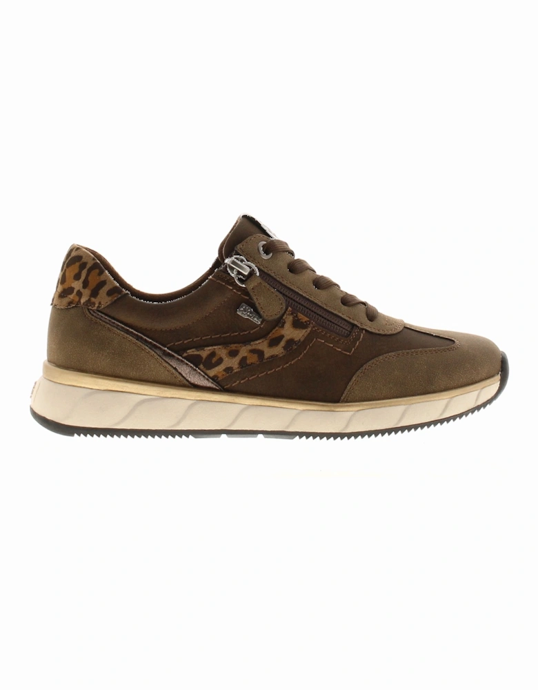Womens Trainers Reliant Lace Up  brown UK Size