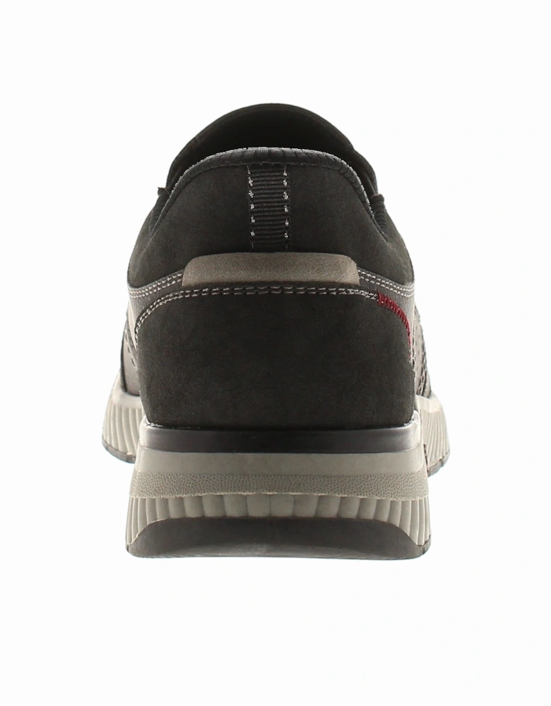 Mens Casual Shoes Rock Slip On black UK Size
