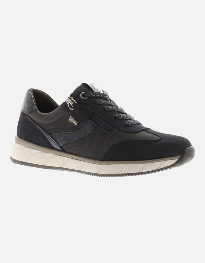 Womens Trainers Reliant Lace Up navy UK Size