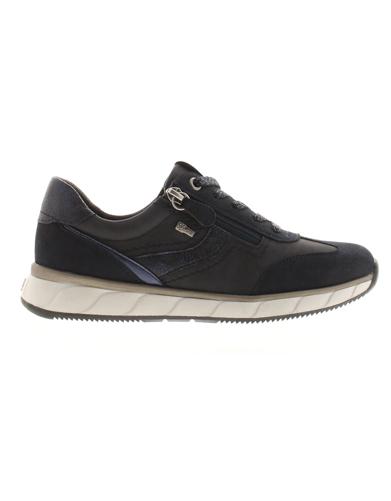 Womens Trainers Reliant Lace Up navy UK Size