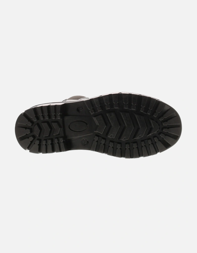 Mens Safety Boots Dealer Slip On Twin Gusset Steel Toe Cap Black UK Si