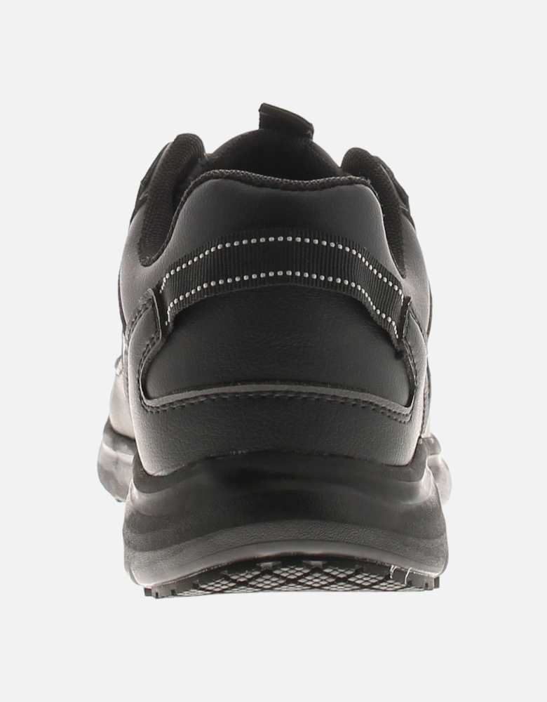 Mens Trainers Shoes  None Slip Sole Slide black UK Size