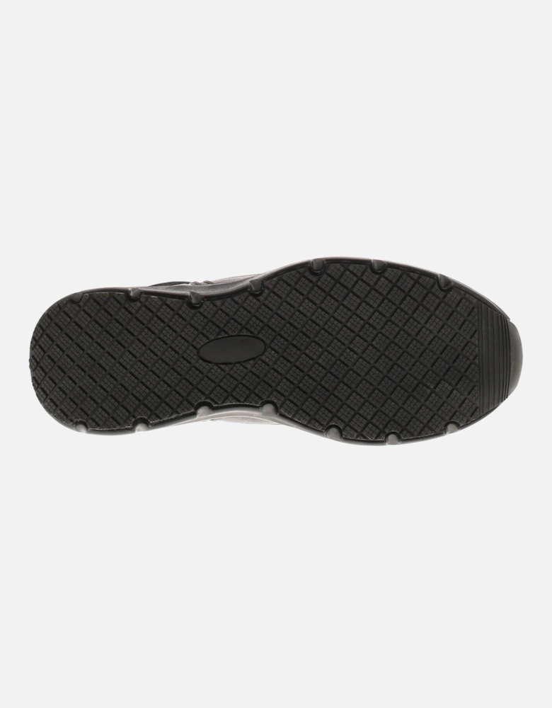 Mens Trainers Shoes  None Slip Sole Slide black UK Size