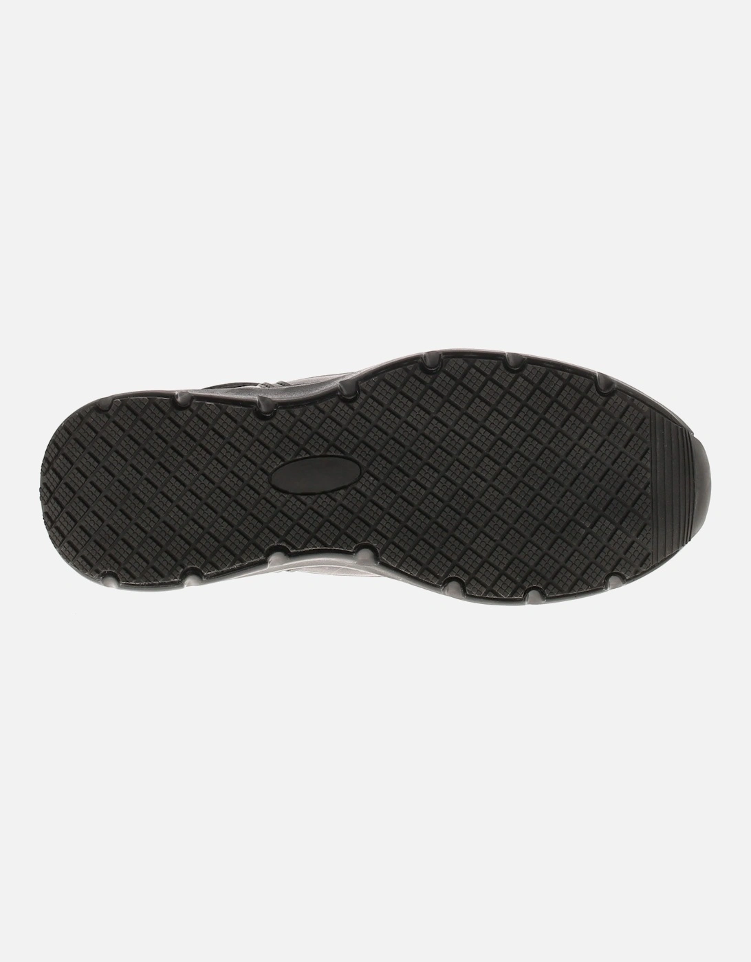 Mens Trainers Shoes  None Slip Sole Slide black UK Size