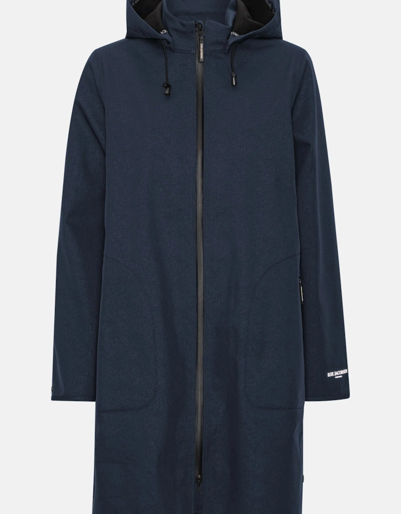 Soft shell raincoat A line