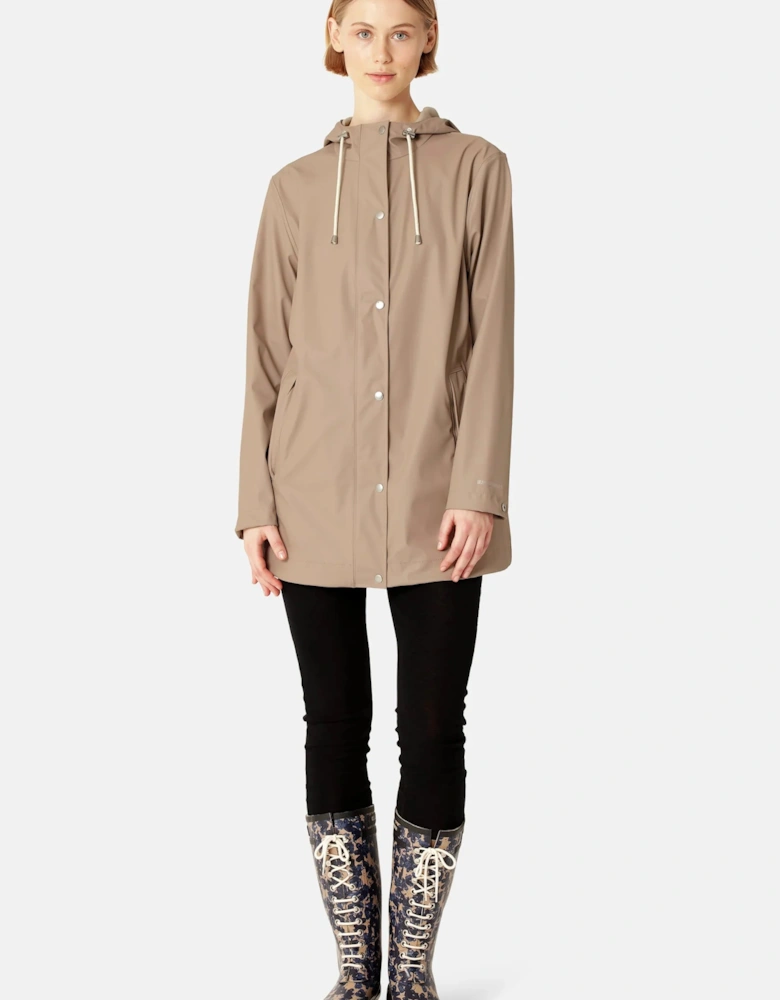 Light raincoat in atmosphere